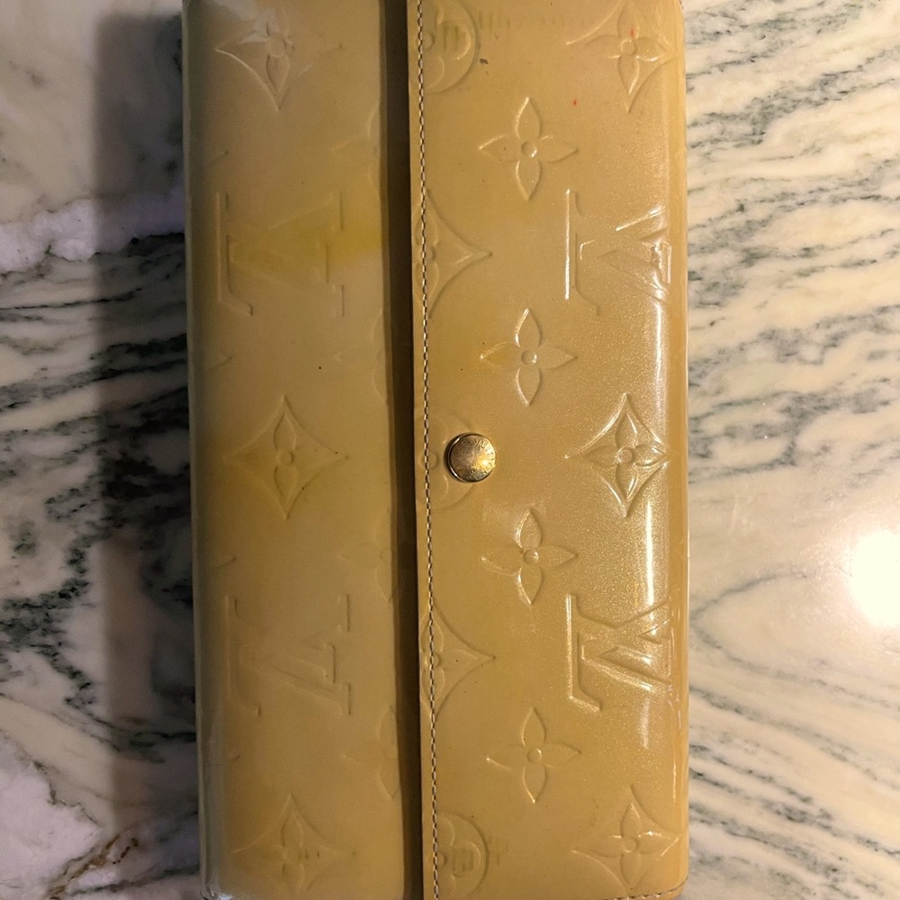Yellow Louis Vuitton Wallet